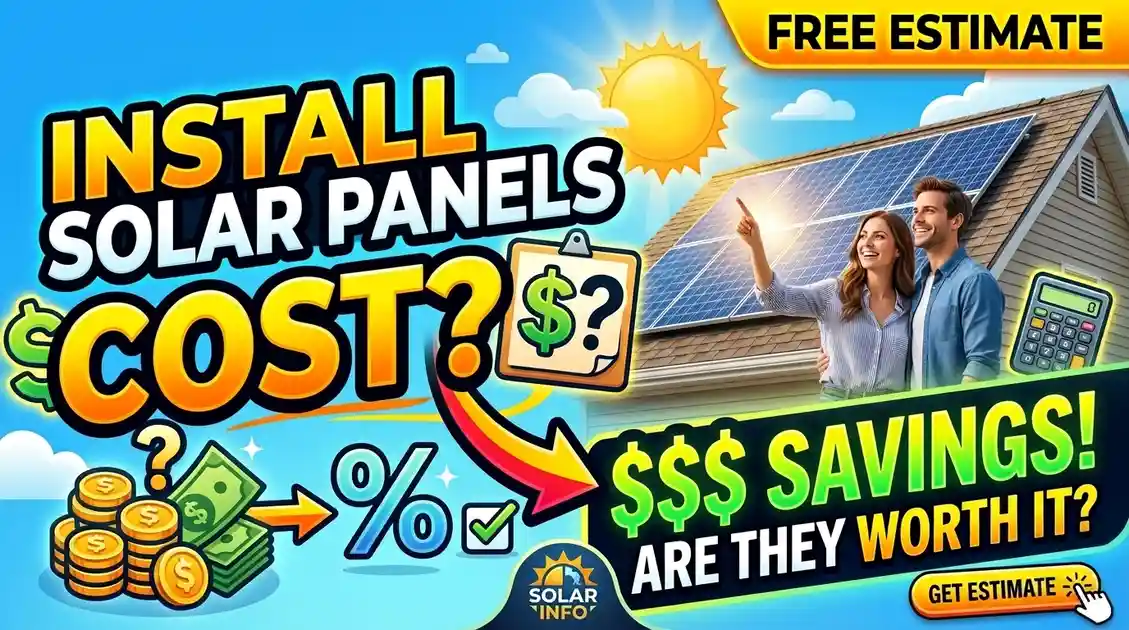 install solar panels cost