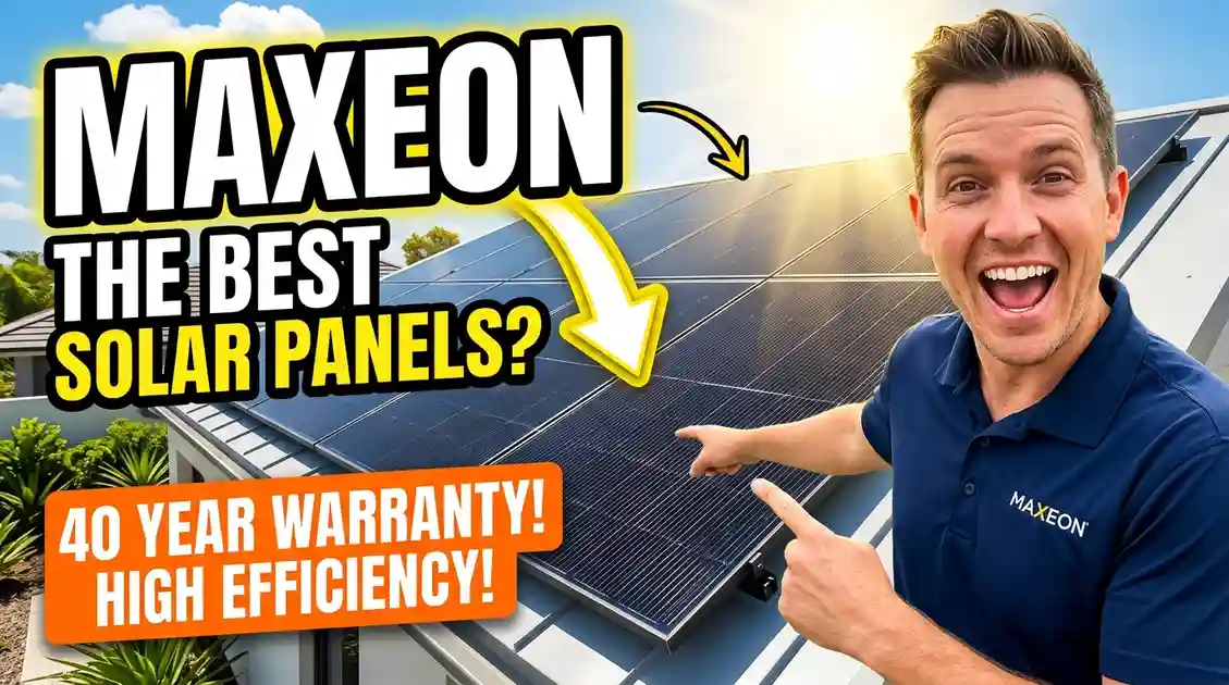 Maxeon solar panel installed on a residential rooftop showing its all-black IBC back-contact design