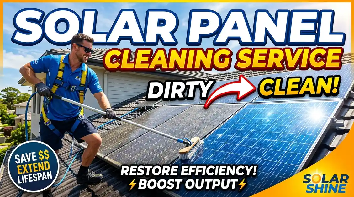 solar panel cleaning service