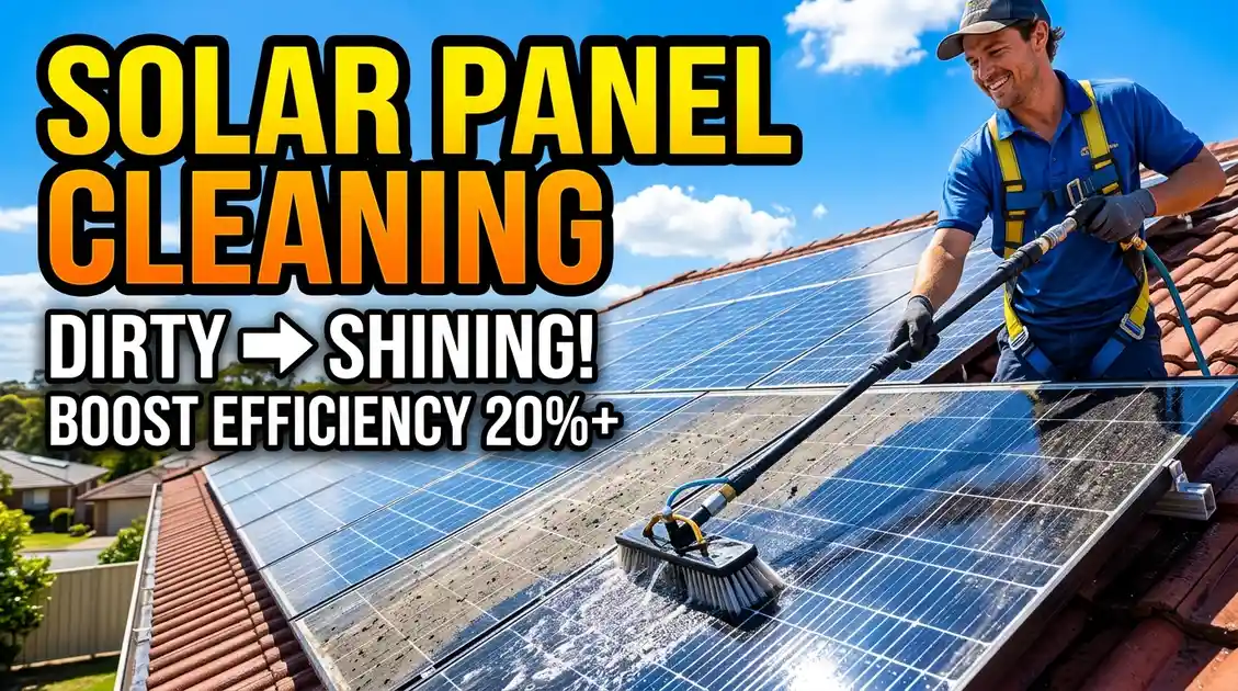 solar panel cleaning