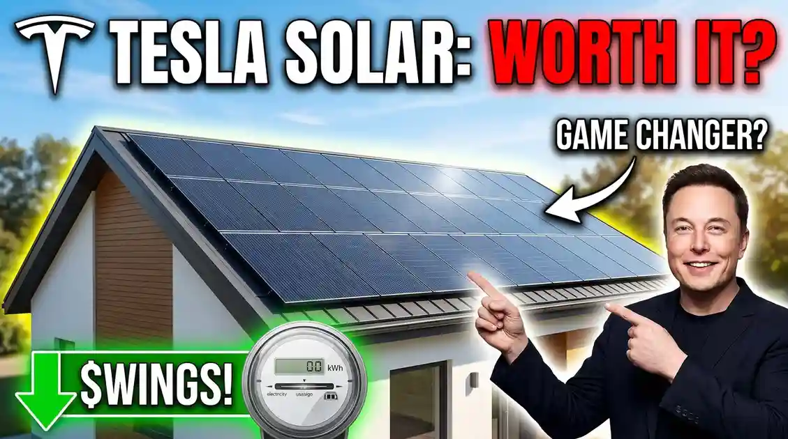tesla solar panels