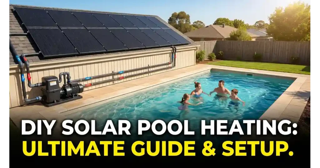 solar water heater for pool heating